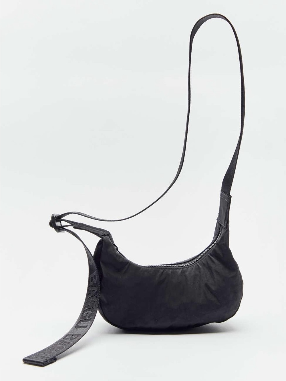 BAGGU Mini Black Crescent Bag